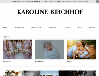 karolinekirchhof.com screenshot