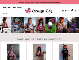 karouselkids.com.au screenshot