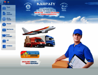 karpatycanada.ca screenshot