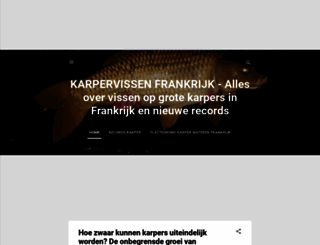 karpervissenfrankrijk.nl screenshot