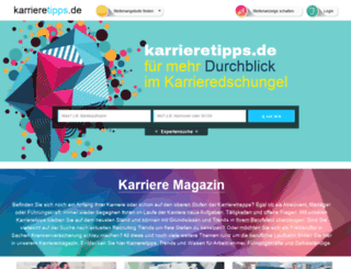 karrieretipps.de screenshot