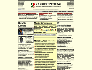 karrierezeitung.de screenshot