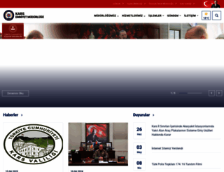 kars.pol.tr screenshot