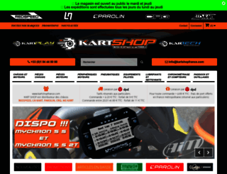 kart-shop-france.com screenshot
