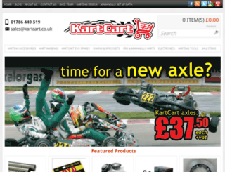 kartcart.co.uk screenshot
