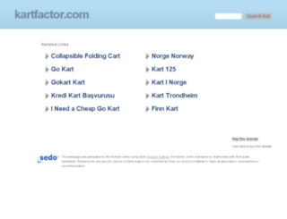 kartfactor.com screenshot