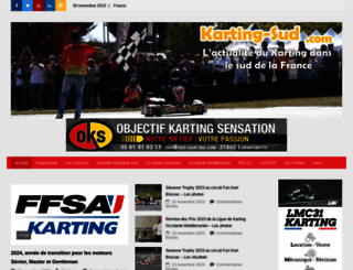 karting-sud.com screenshot
