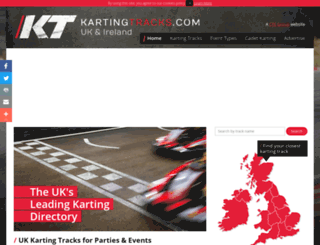 kartingtracks.com screenshot