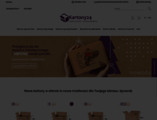 kartony24.eu screenshot