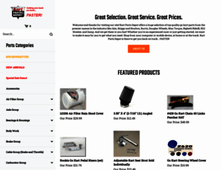 kartpartsdepot.com screenshot