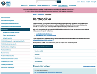 karttapaikka.fi screenshot