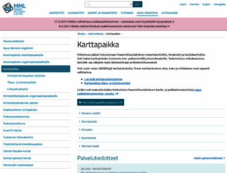 karttapaikka.fi screenshot