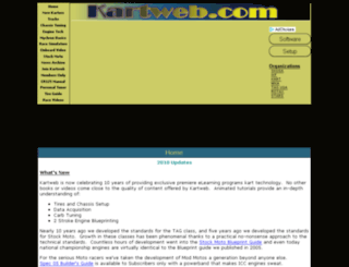 kartweb.com screenshot