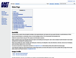 kartwiki.com screenshot