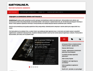 kartyonline.pl screenshot