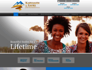 karvandiandsayreortho.com screenshot