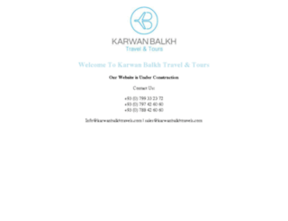 karwanbalkhtravels.com screenshot