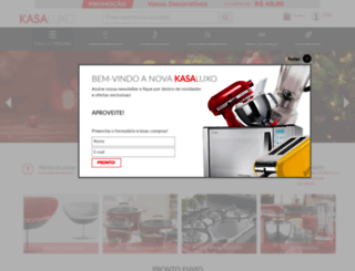 kasaluxo.com.br screenshot