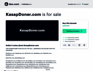 kasapdoner.com screenshot