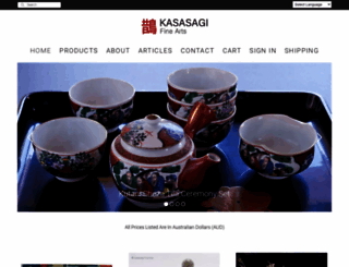kasasagi.com.au screenshot