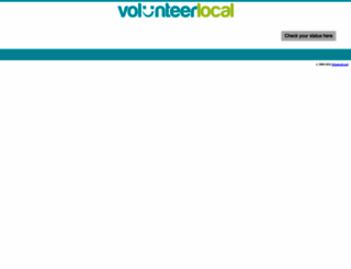 kash.volunteerlocal.com screenshot