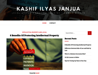 kashifilyas.com screenshot