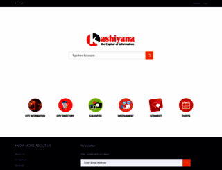 kashiyana.com screenshot