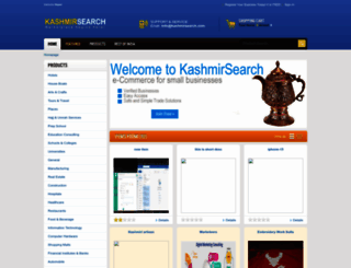kashmirsearch.com screenshot