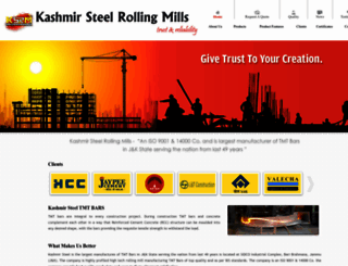 kashmirsteel.com screenshot