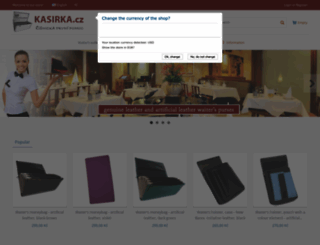 kasirka.cz screenshot
