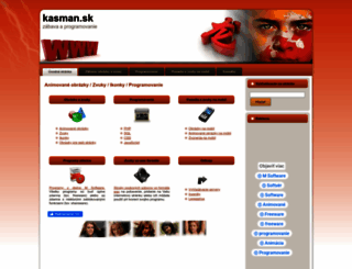 kasman.sk screenshot