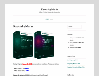 kasperskymurah.wordpress.com screenshot
