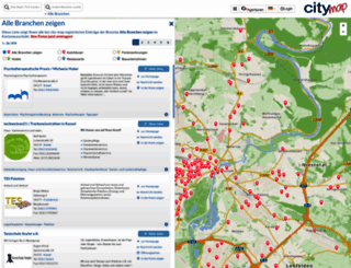 kassel.city-map.de screenshot