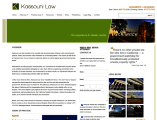 kassounilaw.com screenshot