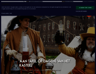 kasteelhoensbroek.nl screenshot