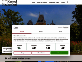 kasteelkeukenhof.nl screenshot