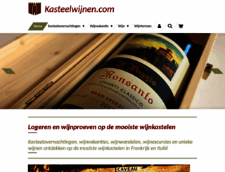 kasteelwijnen.com screenshot
