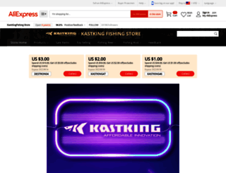 kastkingfishing.aliexpress.com screenshot