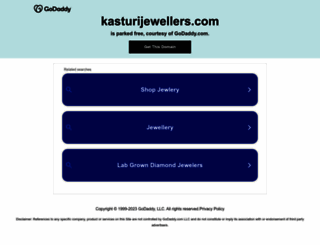 kasturijewellers.com screenshot