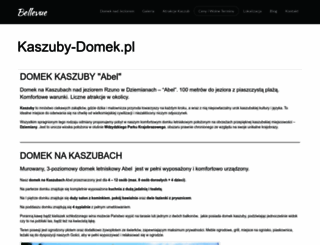kaszuby-domek.pl screenshot