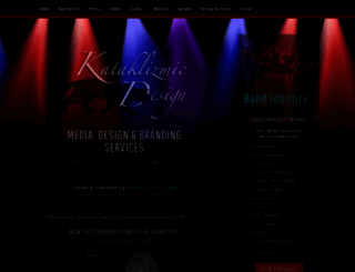 kataklizmicdesign.com screenshot