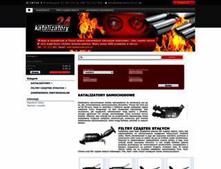 katalizatory24.pl screenshot