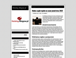 katalog-blogow.pl screenshot