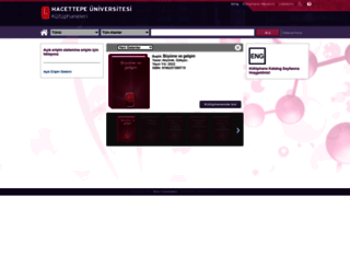 katalog.hacettepe.edu.tr screenshot