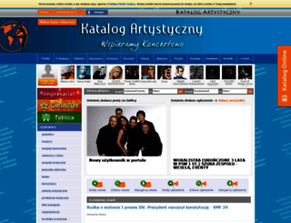 katalogartystyczny.pl screenshot
