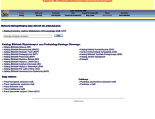 katalogi.uwb.edu.pl screenshot