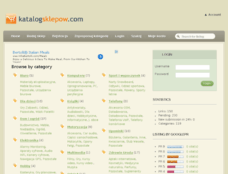 katalogsklepow.com screenshot
