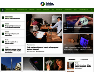 katalogstron-seo.pl screenshot