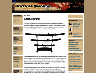 katanaswords.info screenshot