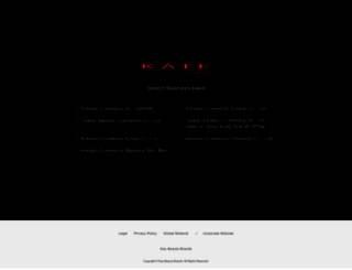 kate-global.net screenshot